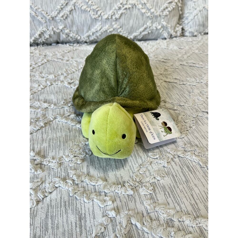 Kohl's Cares "There Is A Tribe of Kids" Lane Smith Turtle Stuffed Animal Plush